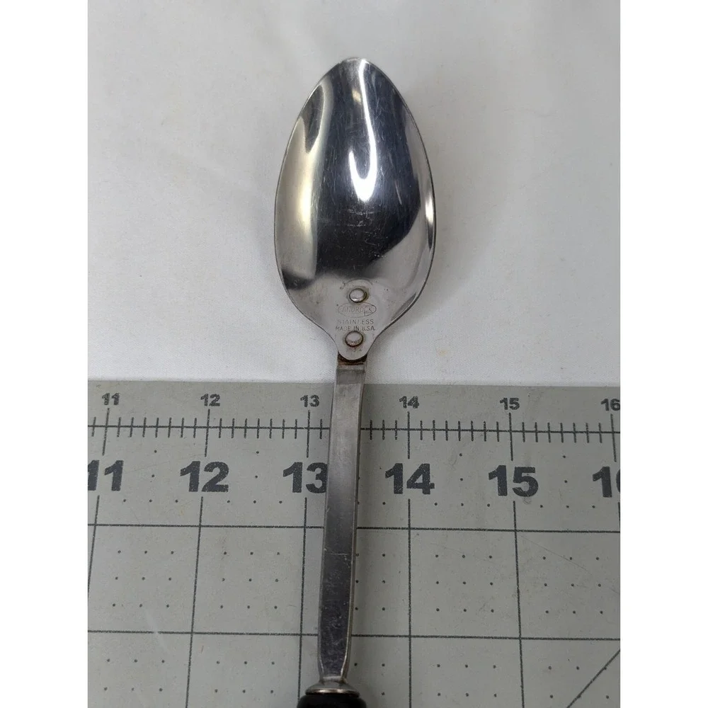 Androck Stainless‎ Serving Spoon USA 10 Inch